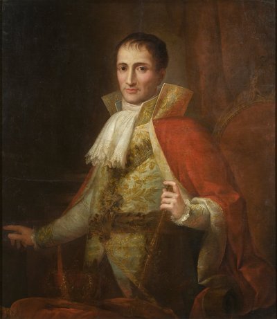 Retrato do Rei Josep I (1768-1844) de Joseph Flaugier